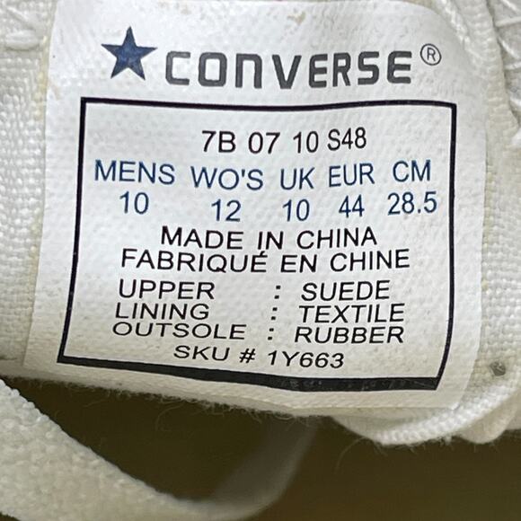 Converse All Star Chuck Low Taylor Shoes Mens 10 Green Skate Comfort Walking - Picture 8 of 8